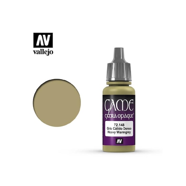 Vallejo Paint Heavy Warmgrey Opaque Game Color Acrylic Paint VLJ72148 - main